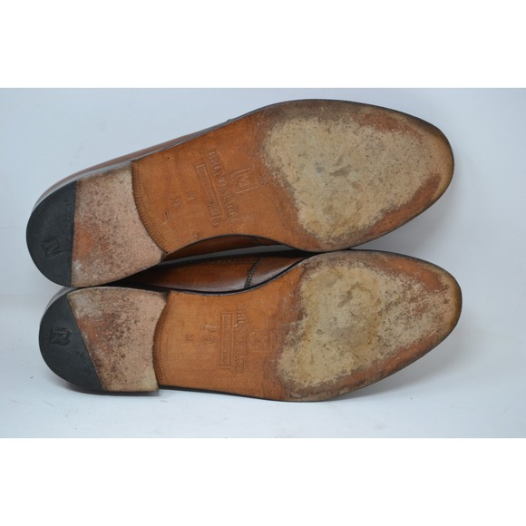 Bruno Magli Italy Brandy Montreal Tassel Loafers Shoes Mens‎ Brown Size 9M 13826 - Picture 14 of 15